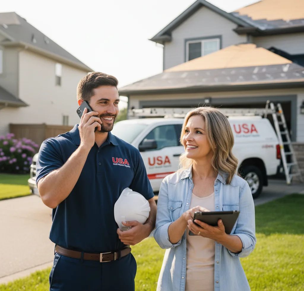 USA Roof Repair Experts customer support in Quebeck